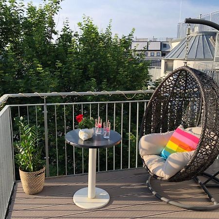 Stylish Rooms, Sunny Terrace In Vienna City Center Exteriör bild