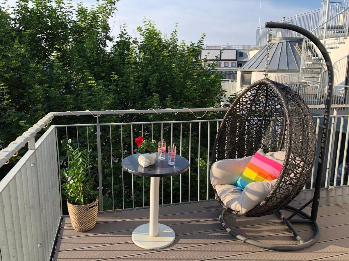 Stylish Rooms, Sunny Terrace In Vienna City Center Exteriör bild